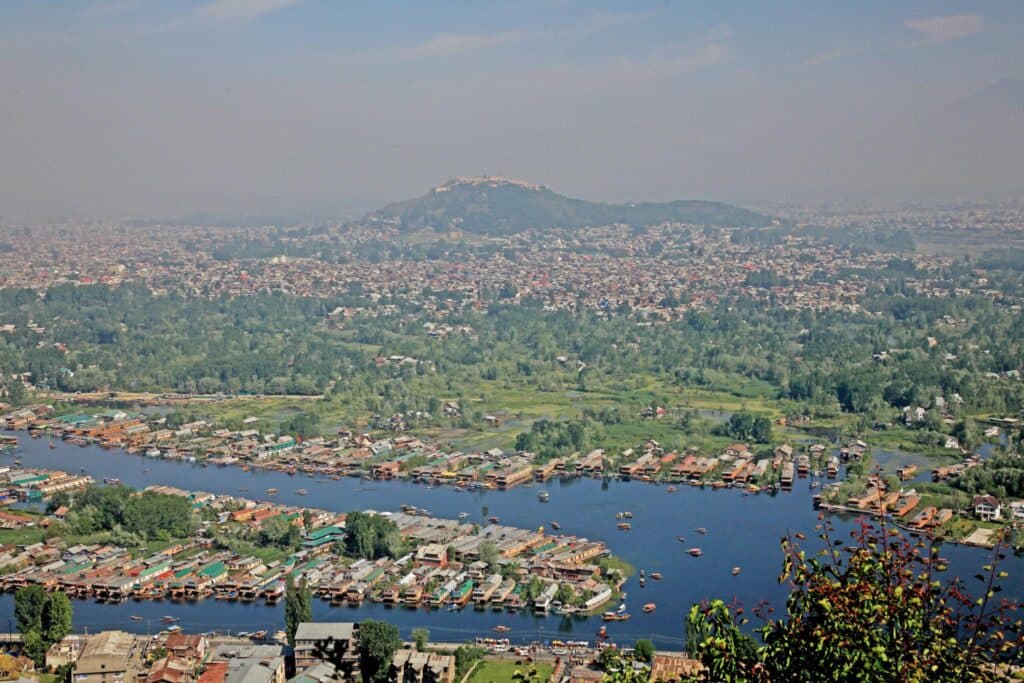 Sacred places in Jammu and Kashmir featuring famous Gurdwaras and temples