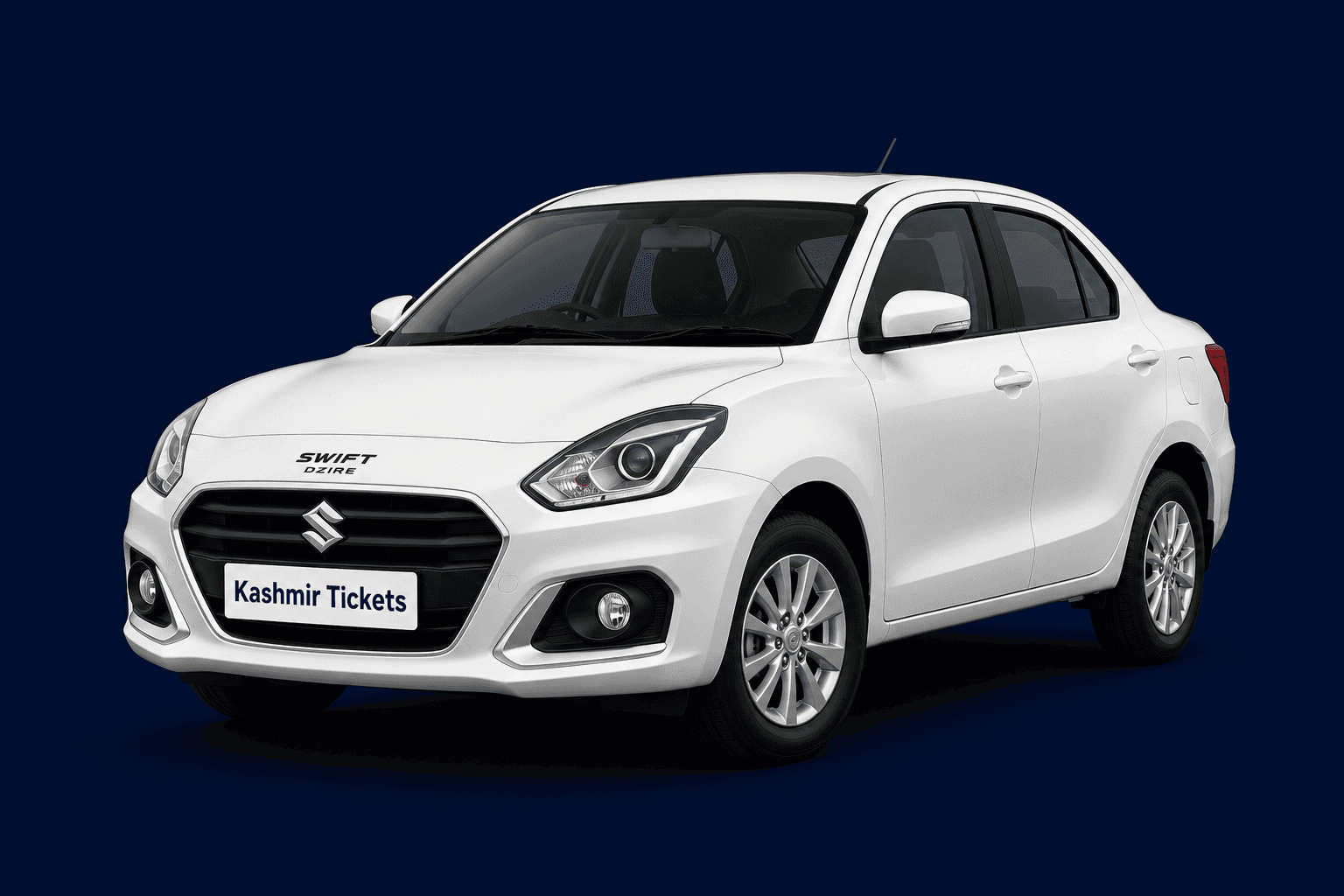 Swift Dzire cab Kashmir