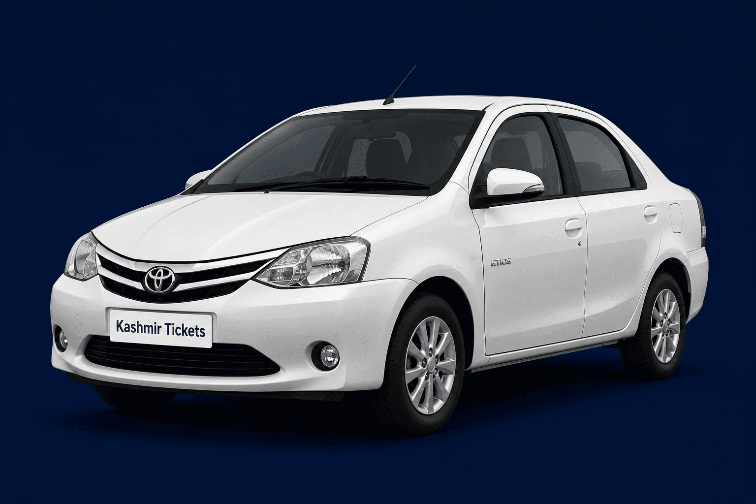 Toyota Etios cab Kashmir
