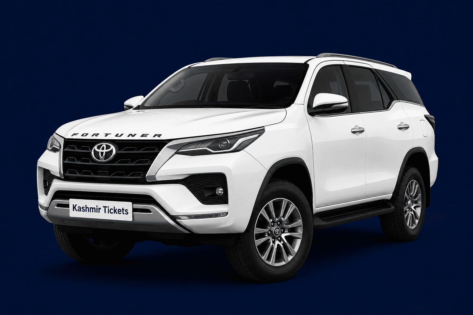 Toyota Fortuner cab Kashmir