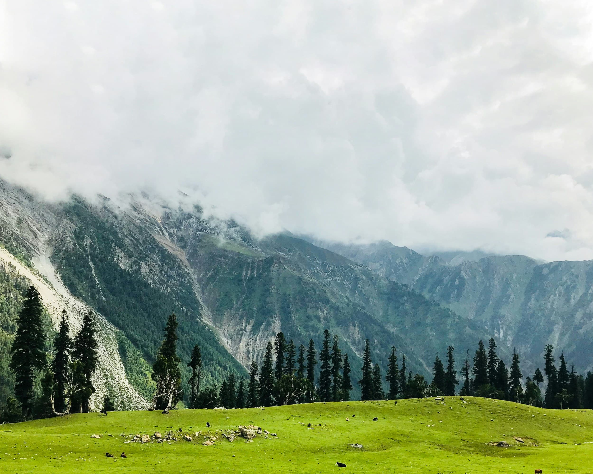 Kashmir valleys and mountains for tour packages