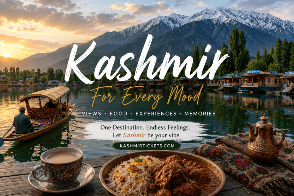 Kashmir For Every Mood — Views, Food, Romance & Adventures in One Journey